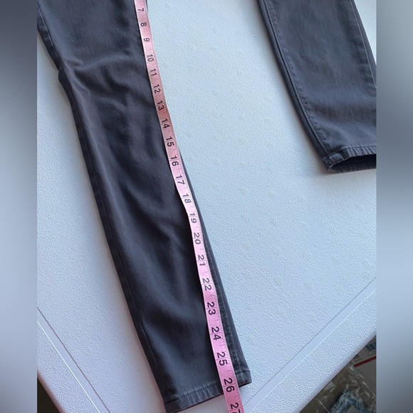 LOFT Outlet Leggings size 0 Petite Gray/Black - Picture 6 of 8